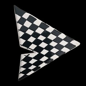 🏁Vintage Checkerboard Pin